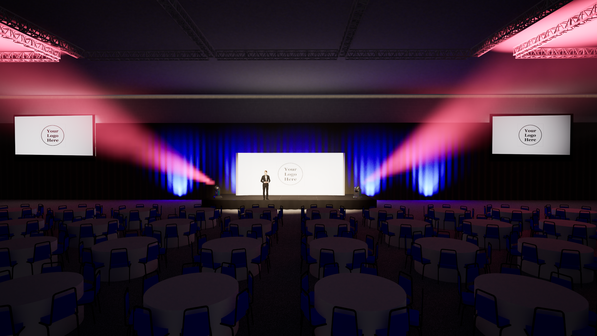 Pixel Array pre-visualization render